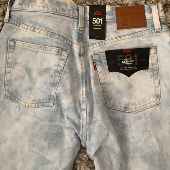 New Premium Levis 501 Skinny - Picture 5 of 9